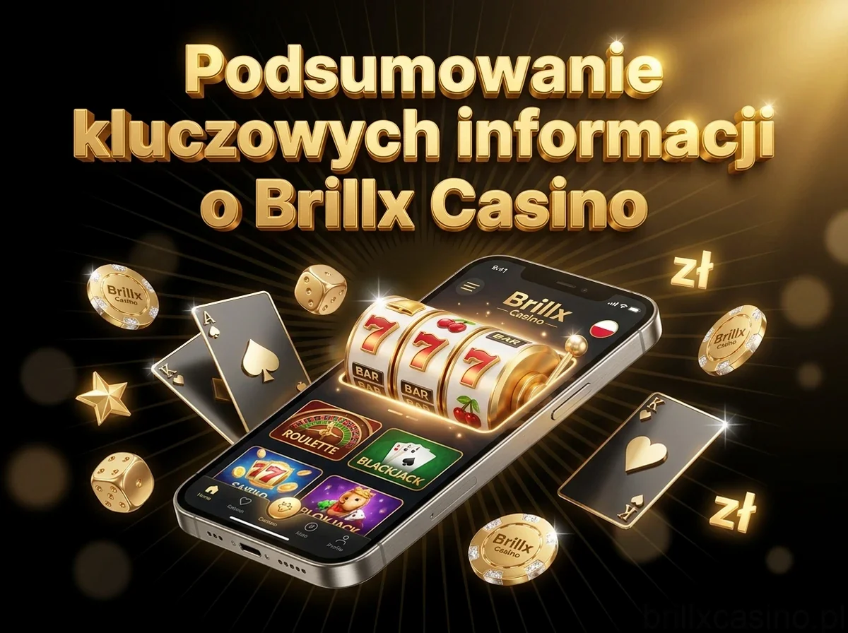 Podsumowanie kluczowych informacji o Brillx Casino